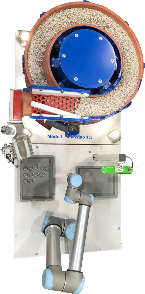 Oberansicht 3D Modell der Prozessautomatisierung von Spaleck Oberflächentechnik