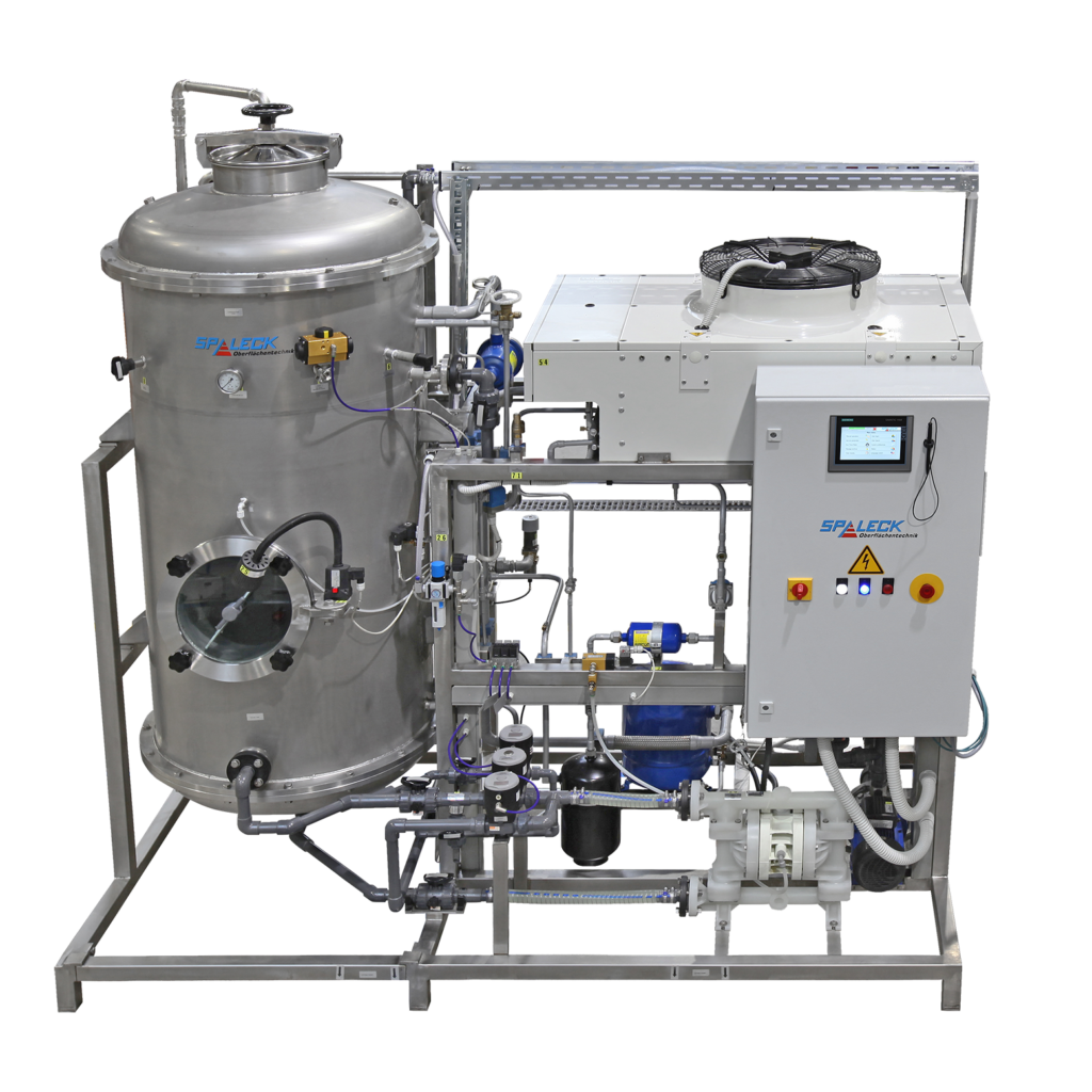 3D Modell Verdampfer Schaltschrank Prozesswasseraufbereitung Anlage Spaleck Oberflächentechnik