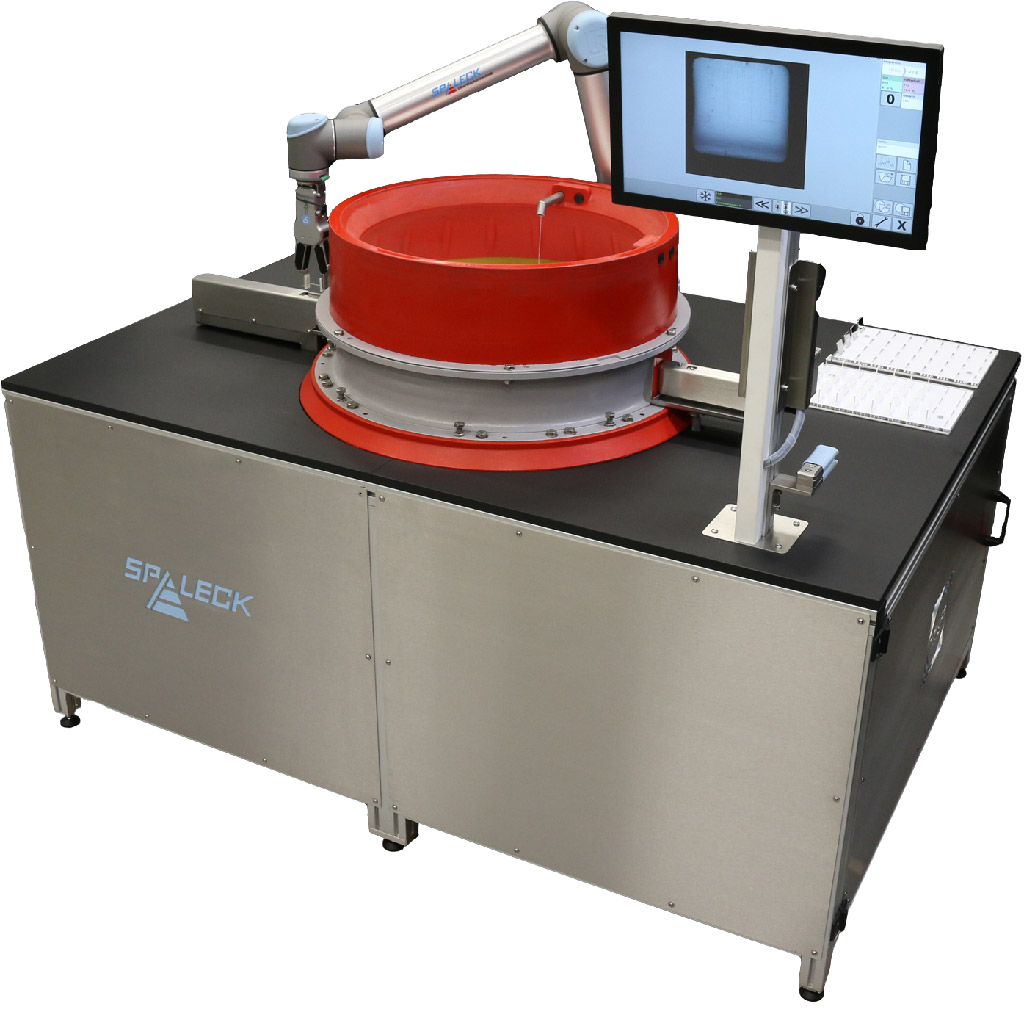 3D Modell der Prozessautomatisierung Inspektionstechnik von Spaleck Oberflächentechnik