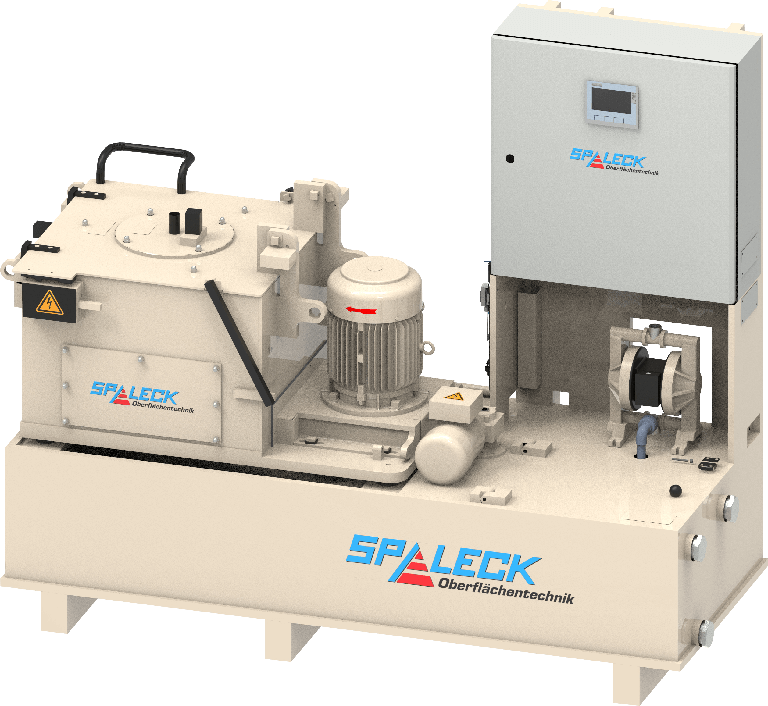 3D Modell Recycling Zentrifuge ZM4 Prozesswasseraufbereitung Anlage von Spaleck Oberflächentechnik